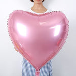 36", Oversized Pink Heart Foil Balloon