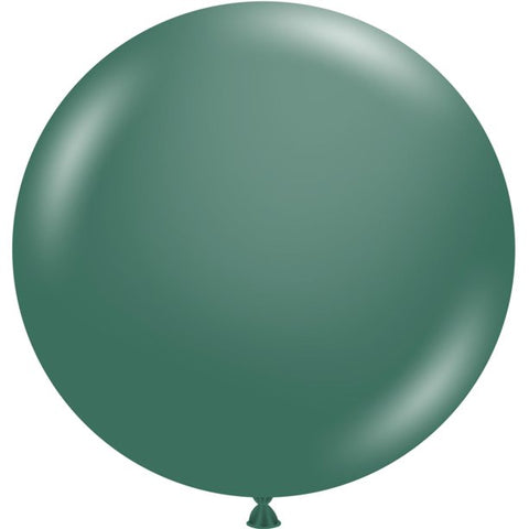 Tuftex 11in Evergreen Latex Balloon 100ct