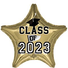 19" Class of 2023 - White Gold