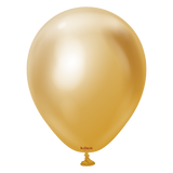 Kalisan Latex Mirror Gold - 5", 100 Pieces