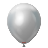 Kalisan Latex Mirror Silver - 12", 50 Pieces