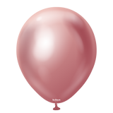 Kalisan Latex Mirror Pink - 12", 50 Pieces