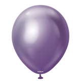 Kalisan Latex Mirror Violet - 12", 50 Pieces Kalisan
