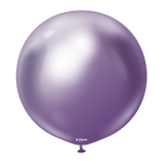 Kalisan Latex Mirror Violet - 24", 2 Pieces