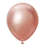 Kalisan Latex Mirror Rose Gold - 12", 50 Pieces
