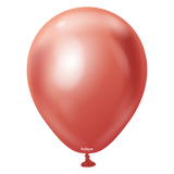 Kalisan Latex Mirror Red - 12", 50 Pieces Kalisan