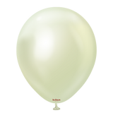 Kalisan Latex Mirror Green Gold - 12", 50 Pieces