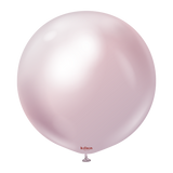 Kalisan Latex Mirror Pink Gold- 18", 25 Pieces