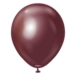 Kalisan Latex Mirror Burgundy - 5", 100 Pieces