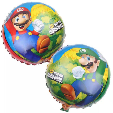 18" Mario Bro Foil Balloon