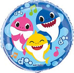 18" Baby shark, Foil Balloon