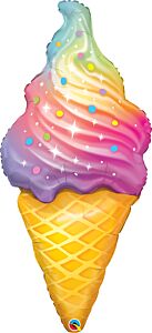 45" Rainbow Ice Cream