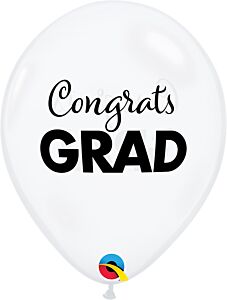 11" Simply Congrats Grad Latex 10ct