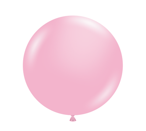 Tuftex 17in Baby Pink Latex Balloons 50ct