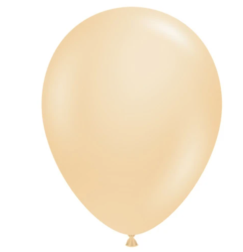 Tuftex 11in Blush Latex Balloon 100ct – A. L. Party Balloons