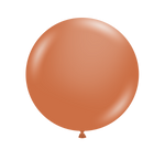 Tuftex 17in Burnt Orange Latex Balloon 50ct