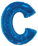 34" SC Letter C Royal Blue Shape - Single Pack