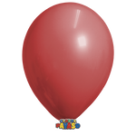 Globos Payaso 5in Balloon Deco Translucid Cherry Red 100ct