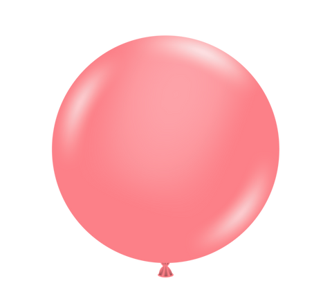 Tuftex 17in Coral Latex Balloons 50ct