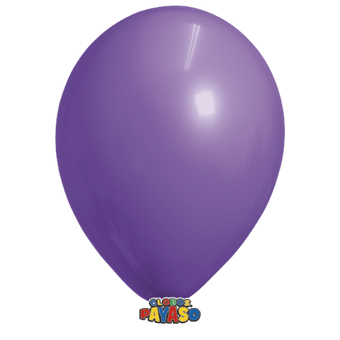 Globos Payaso 5in Balloon Decorator Violet 100ct