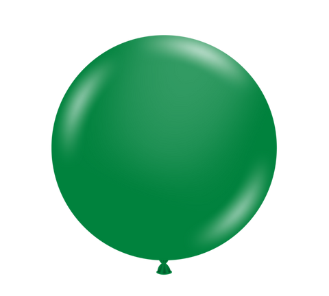 Tuftex 11in Crystal Emerald Green Latex Balloons 100ct