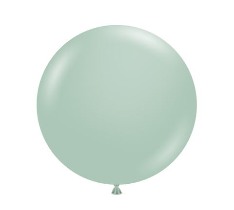 Tuftex 24in Empower-Mint Latex Balloon  25ct