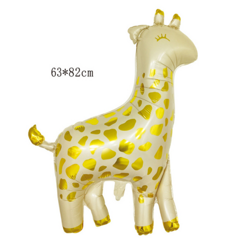 22" Giraffe Foil Balloons
