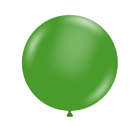 Tuftex 17in Green Latex Balloon 50ct