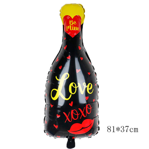 Be Mine. XOXO Champaigne Bottle