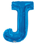 34" SC Letter J Royal Blue Shape - Single Pack