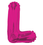 14" SC Letter L Hot Pink -Single Pack