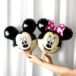 15" Mini Mickey Minnie Mouse Head Balloon Cartoon Foil Balloons