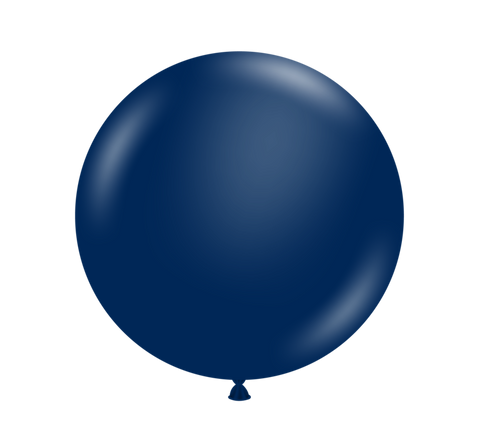 Tuftex 5in Pearlized Midnight Blue Latex Balloons 50ct