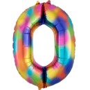 34" SC Number 0 Multicolor - Single Pack