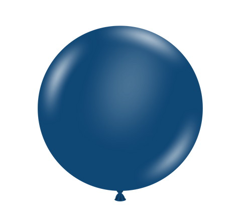 Tuftex 24in NAVY Latex Balloon 25ct