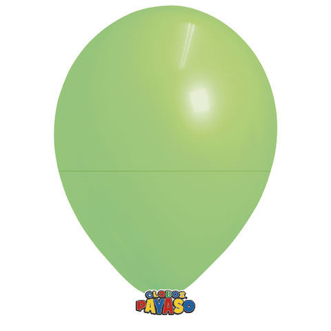 Globos Payaso 12in Balloon Neon Green 50ct