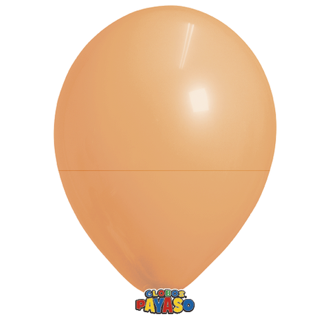 Globos Payaso 12in Balloon Neon Orange 50ct