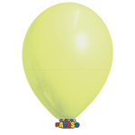 Globos Payaso 12in Balloon Neon Yellow 50ct