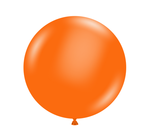 Tuftex 24in Orange Latex Balloon 25ct