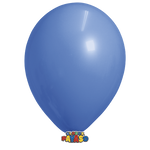 Globos Payaso 12in Balloon Pastel Dark Blue 50ct