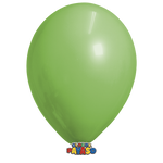 Globos Payaso 5in Balloon Pastel Dark Green 100ct