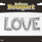 34" SC Bouquet Love Silver - Assortment