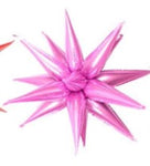 26"  Light Pink Big  Explosion Star balloons, Foil Balloon,12pcs
