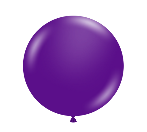 Tuftex 5in Plum Purple Latex Balloons 50ct