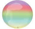 ORBZ FOIL BALLOON SPHERES Rainbow15”