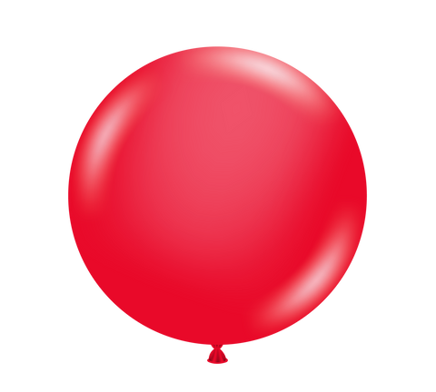 Tuftex 5in Red Latex Balloons 50ct