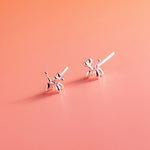 Balloon Dog Earrings Silver or Gold