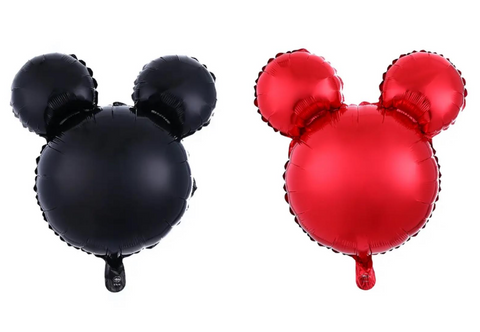 14" Minnie/Mickey Head Foil Balloons