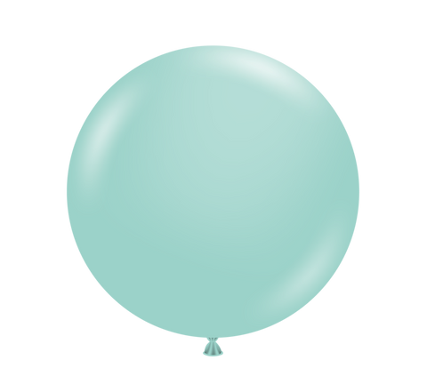 Tuftex 24in Sea Glass Latex Balloons 25ct