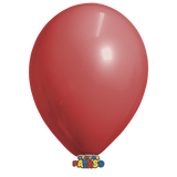 Globos Payaso 24in Balloon Deco Translucid Cherry Red 3ct